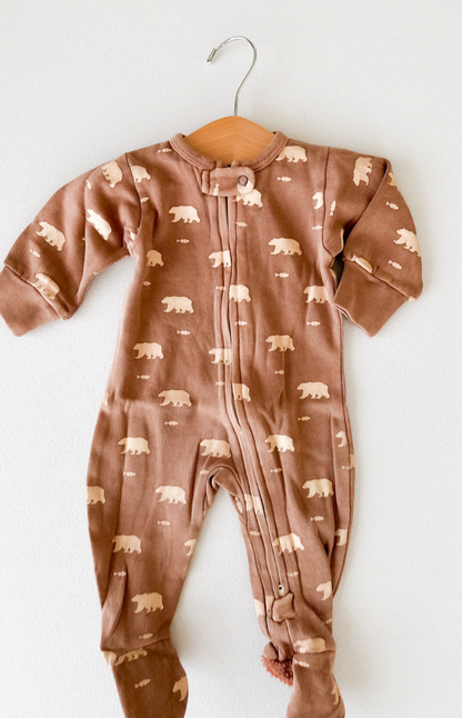 Latte Bear Footie
