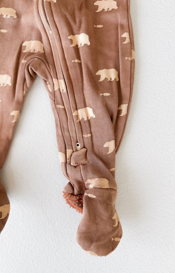 Latte Bear Footie