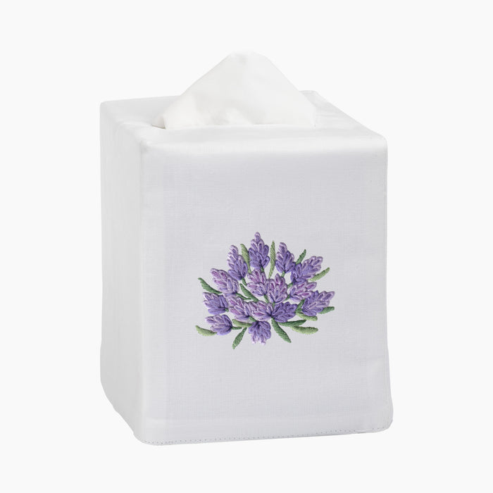 Lavender Bouquet Tissue Box Co