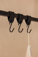 LEDER S-HAKEN (3er Set)