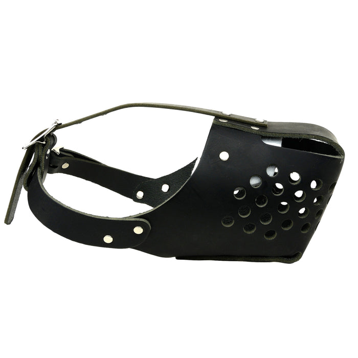 Lightweight Leather Muzzle