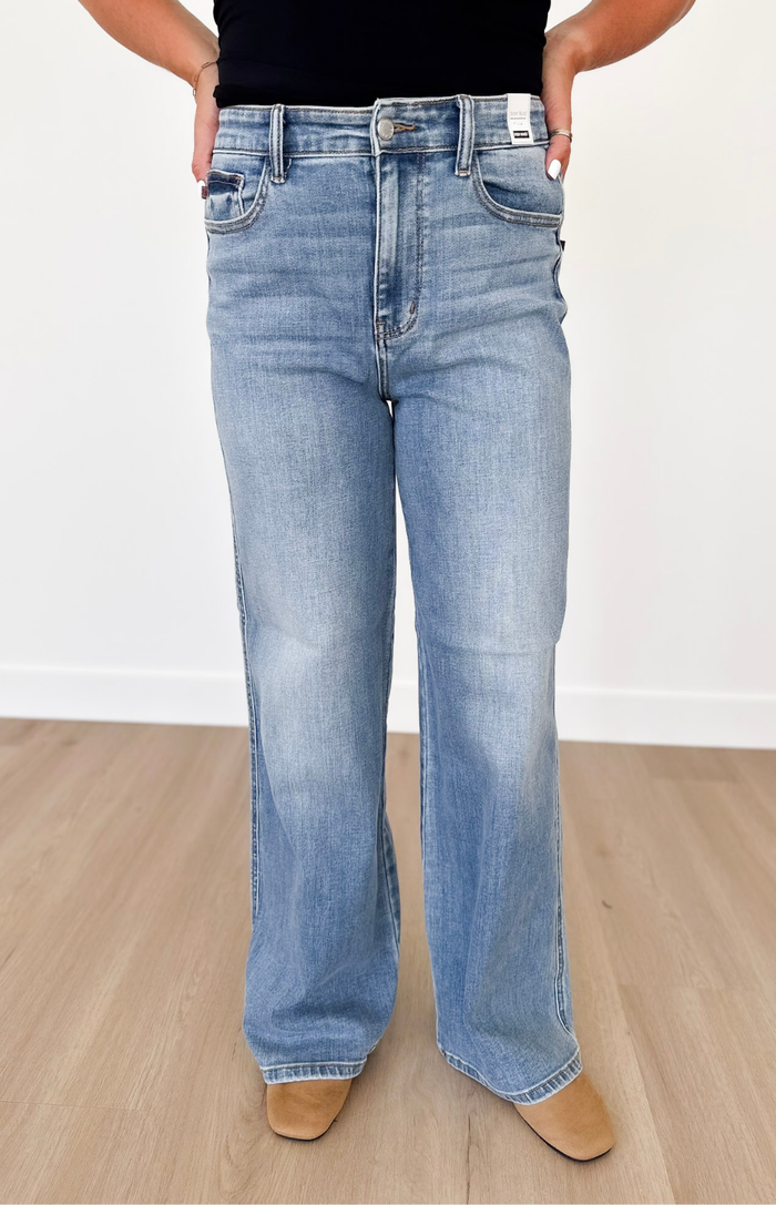 Mallory High Rise Column Straight Judy Blue Jeans