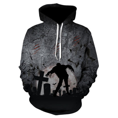 Midnight Zombie Halloween Hoodie