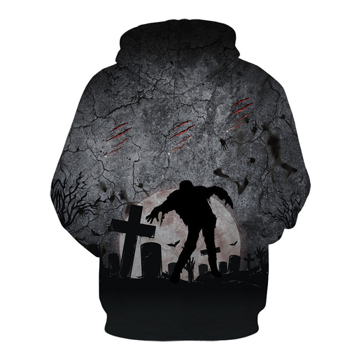 Midnight Zombie Halloween Hoodie