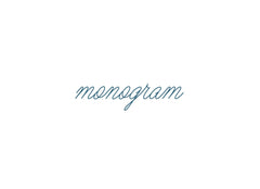 Monogram Fee $100