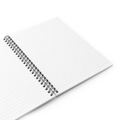 Navy Floral Spiral Notebook