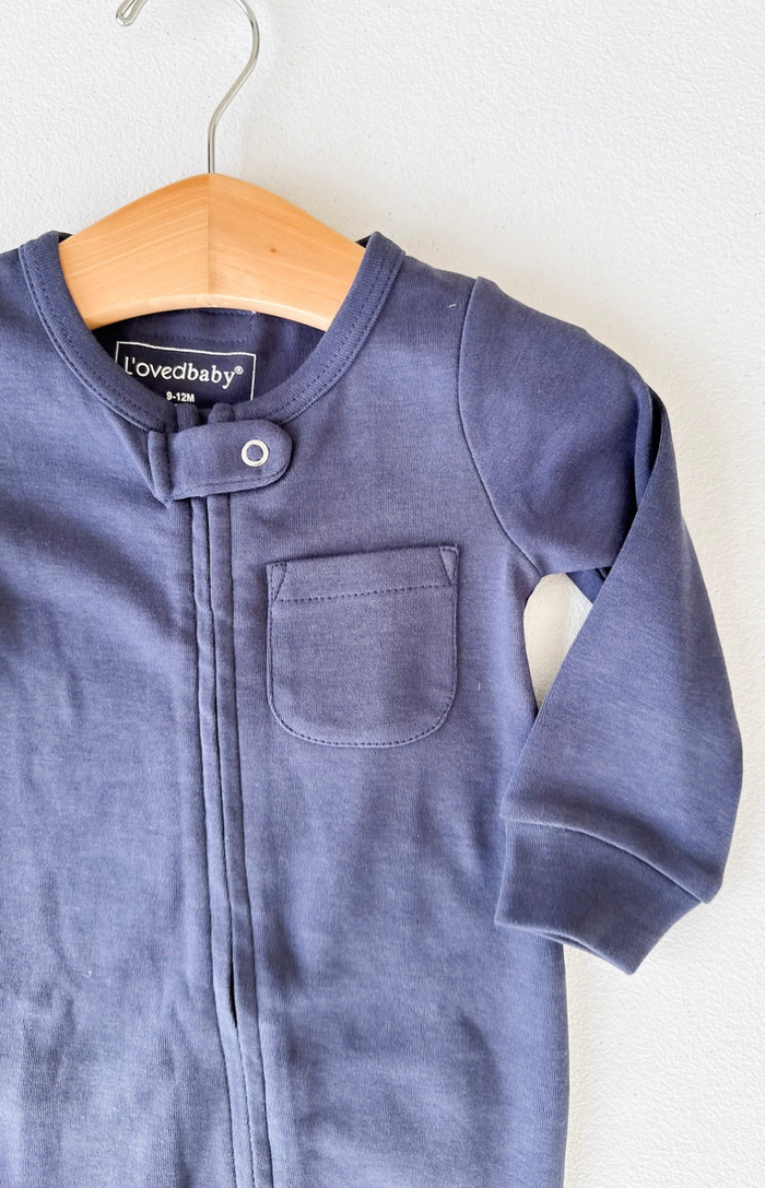 Navy Romper