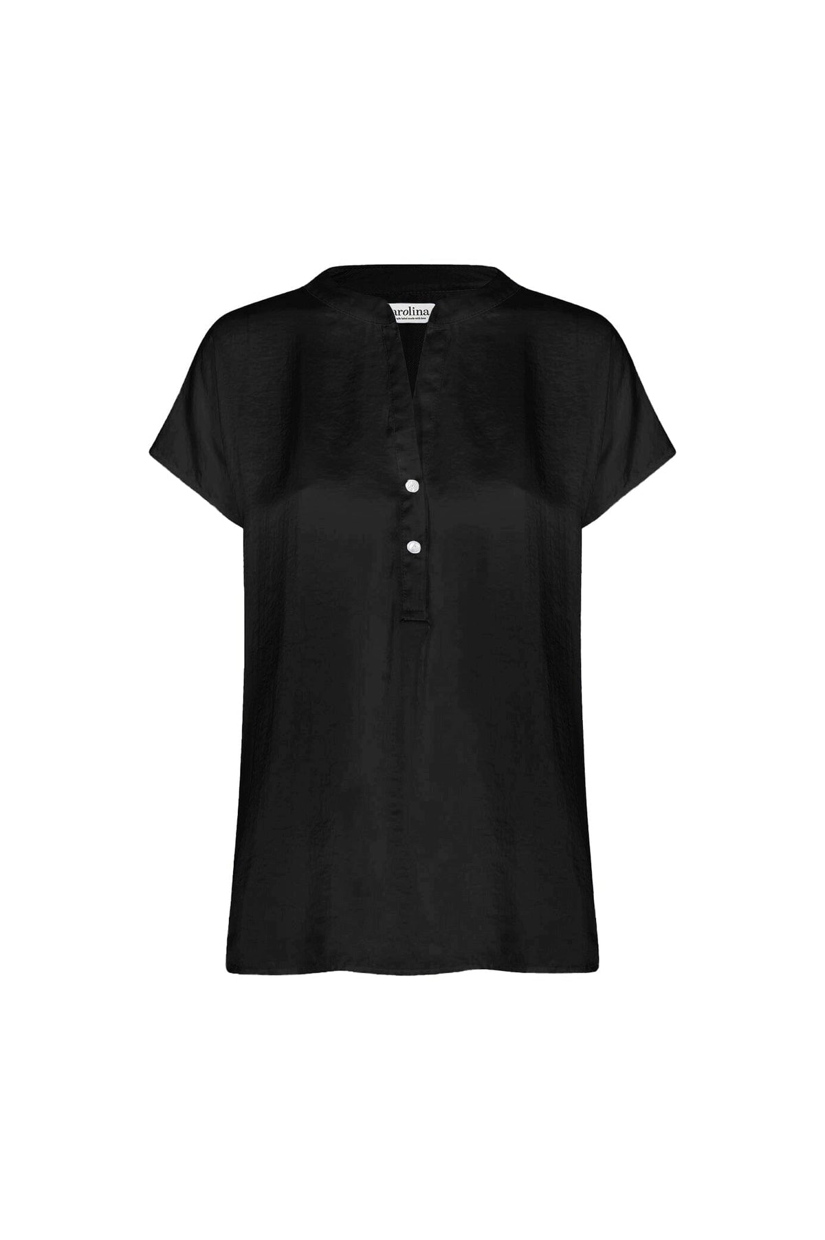 Nicole Short Sleeve Top Black
