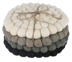Oversized Felted Wool Trivet