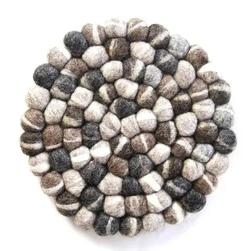 Oversized Felted Wool Trivet