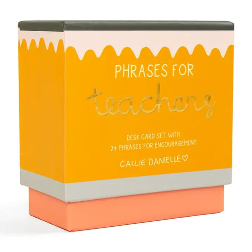 Phrases for Teachers Card Set