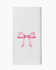 Pink Bow Towel