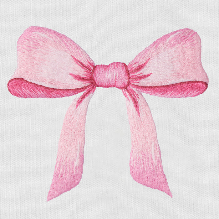 Pink Bow Towel