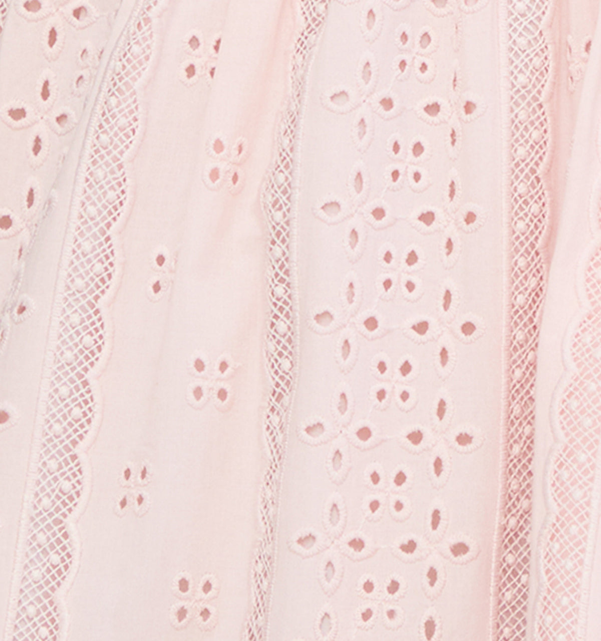 The Tiny Ellie Nap Dress - Pink Broderie Voile