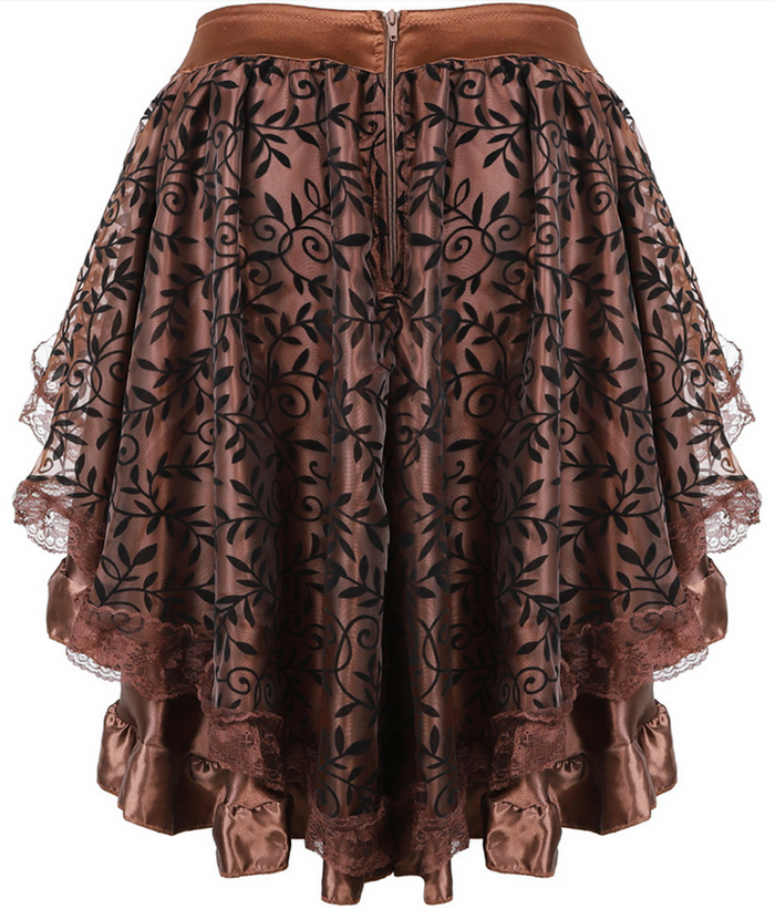 Ruffled Corset Skirt