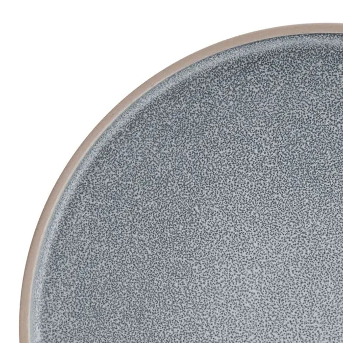 S/12 Blue Stoneware Dinnerware