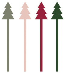 S/4 Holiday Tree Stir Sticks