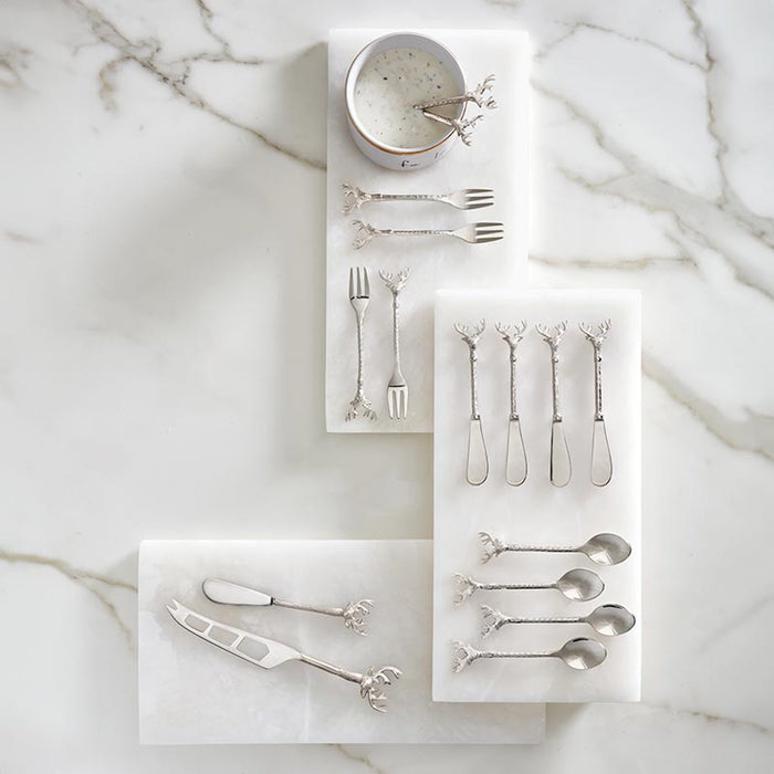 S/4 Silver Stag Appetizer Forks