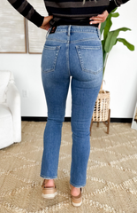 Sabrina Straight Leg Just Black Denim Jeans