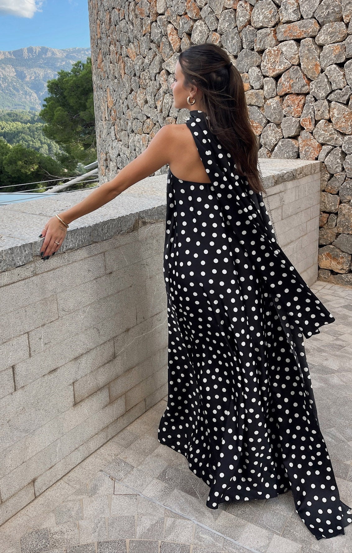 Tinsley Tube Dress ~ Polka Dot