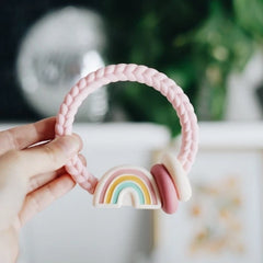 Silicone Teether with Rattle
