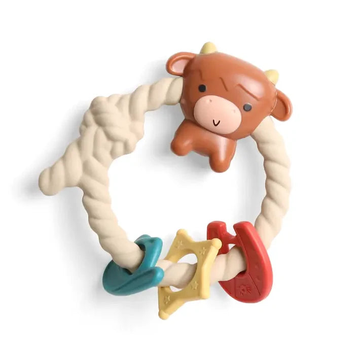 Silicone Teether with Rattle
