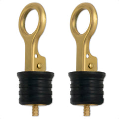 Snap-Handle Drain Plug for 1-1/4" Transom Hole, 2-Pack - FO3834-M2 - Five Oceans