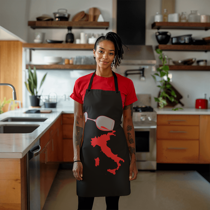 Spilled Wine Apron - Italy Boots-inspired for Men and Women