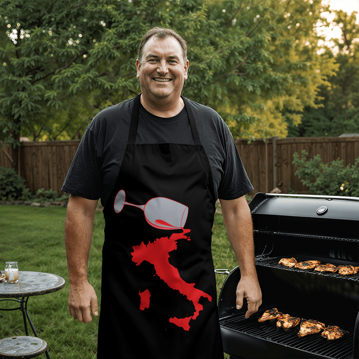 Spilled Wine Apron - Italy Boots-inspired for Men and Women