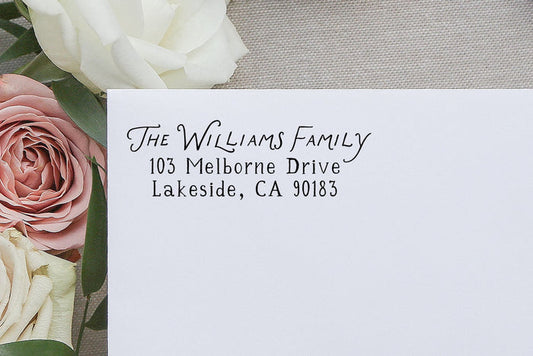The Lover Self Inking Address Stamp