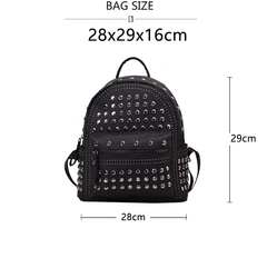 The Solid Rivet Shoulder Bag