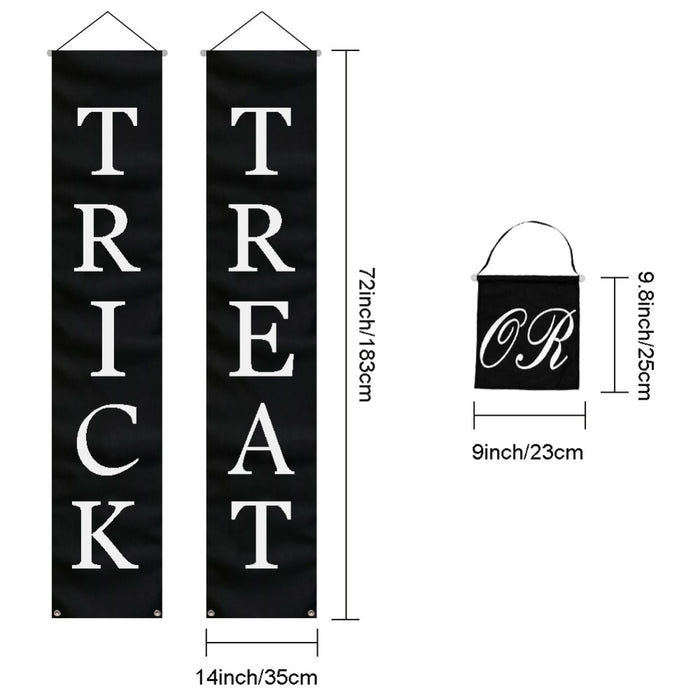Trick Or Treat Banner Sign
