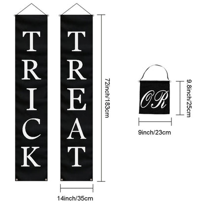 Trick Or Treat Banner Sign