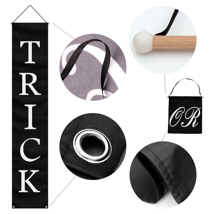 Trick Or Treat Banner Sign