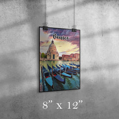Venice Italy Art Poster Painting