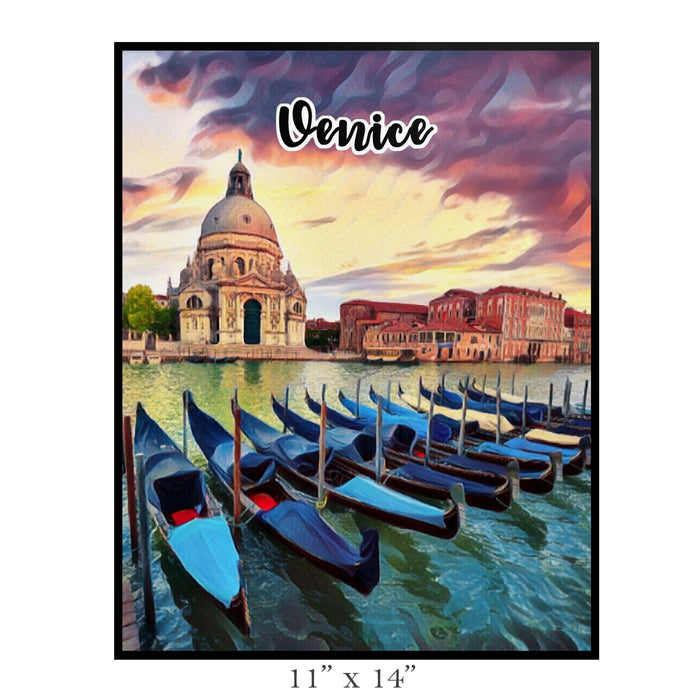 Venice Italy Art Poster Painting