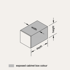 Wall - Deep (Right Hinge)