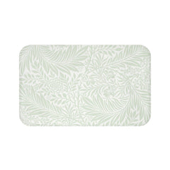 William Morris Bath Mat Larkspur Mint Aqua