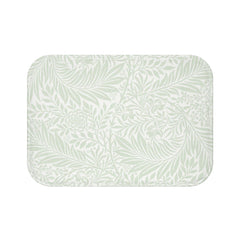 William Morris Bath Mat Larkspur Mint Aqua