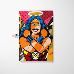 Wonder Mario Canvas Wall Art
