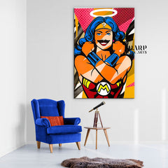 Wonder Mario Canvas Wall Art