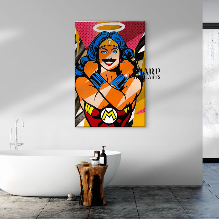 Wonder Mario Canvas Wall Art