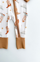 Wrangler Zipper Romper